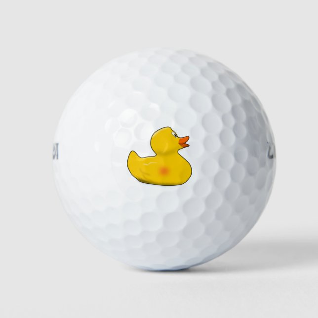Lucky Ducky Wilson Golf Ball (Front)