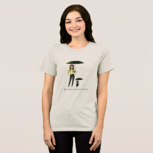Lucky Duo – Inspired by Luck Movie   Girl & Black  Tri-Blend Shirt