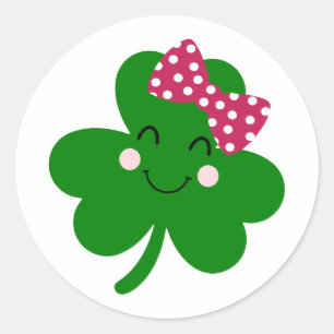 Lucky – Embrace the Luck of the Irish Classic Round Sticker