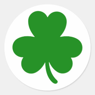 Lucky – Embrace the Luck of the Irish Classic Round Sticker
