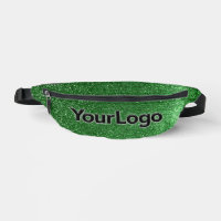 Lucky Emerald Green Glitter Luxury Business Logo