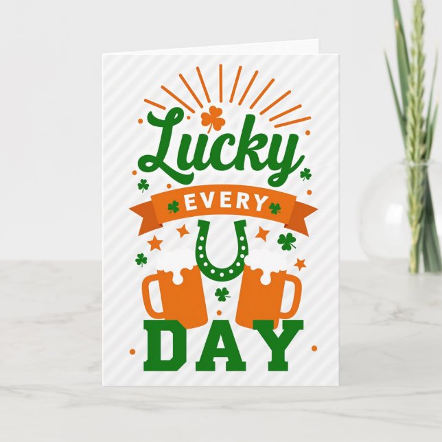 Lucky Every Day Card (Front)