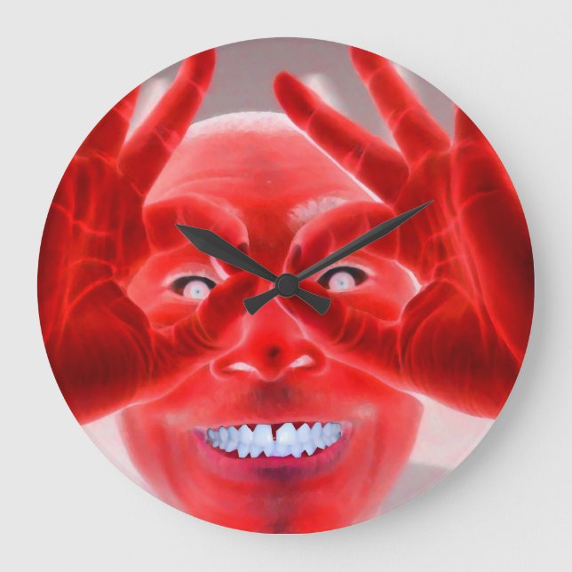 LUCKY FACE LARGE CLOCK (Front)