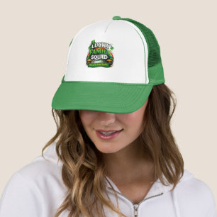 Lucky Family Squad Irish Shamrock St Patrick’s Day Trucker Hat