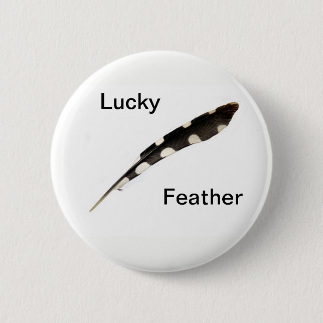 Lucky Feather Badge (Front)