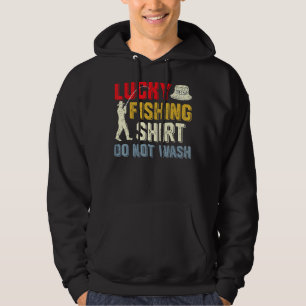 Lucky Fishing Tee Funny Fishing Saying Men Women