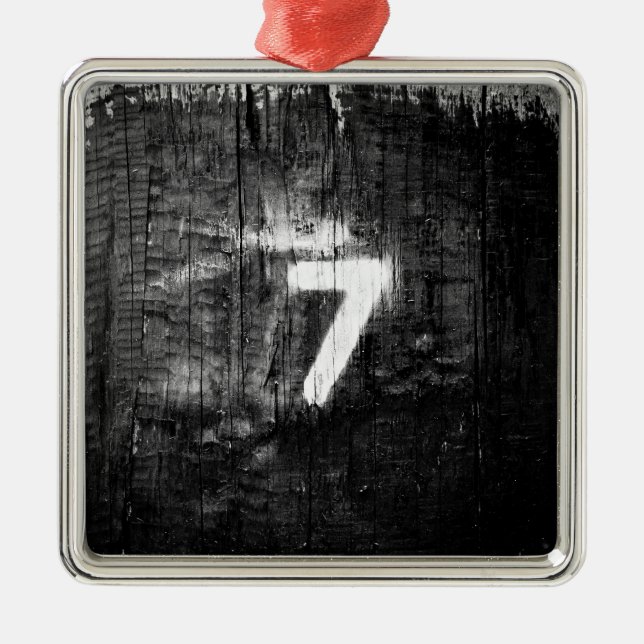 lucky for sum metal tree decoration (Front)