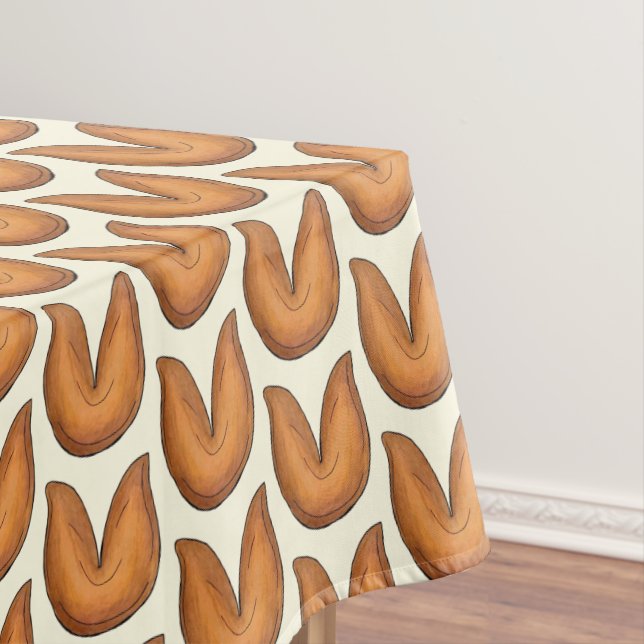 Lucky Fortune Cookies Chinese Restaurant Food Tablecloth (In Situ)