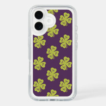 Lucky Four-Leaf Clover Pattern