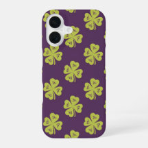 Lucky Four-Leaf Clover Pattern