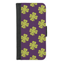 Lucky Four-Leaf Clover Pattern