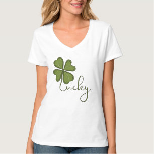 Lucky Four Leaf Clover T-Shirt