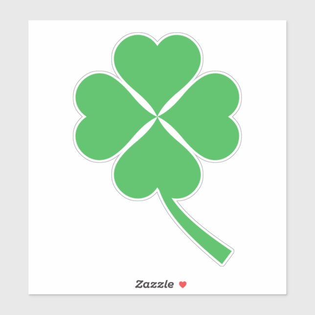 Lucky Four Leaf Shamrock Design-87906 (Sheet)