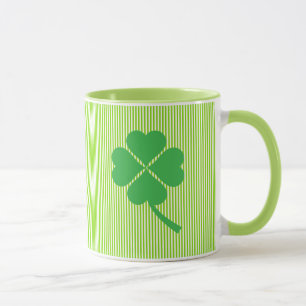 Lucky Four Leaf Shamrock Design-87906 Mug
