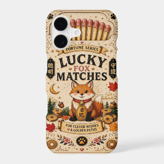Lucky Fox Matches Phone Case | Matchbox Case