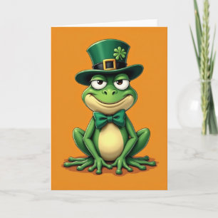 Lucky Frog Celebration Card