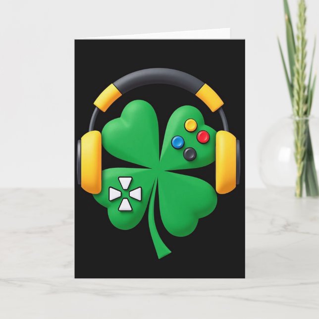 Lucky Gamer Good Luck Card (Front)