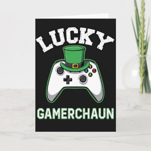 Lucky Gamerchaun Fun Time Card