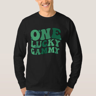 Lucky Gammy Grandmother St Patrick's Day Gammy Gra T-Shirt