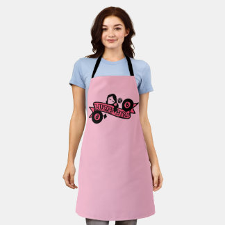 Lucky Girl 8 Ball Fortune Apron