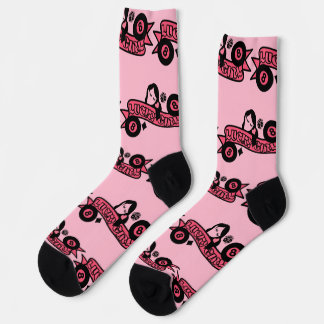 Lucky Girl 8 Ball Fortune Socks