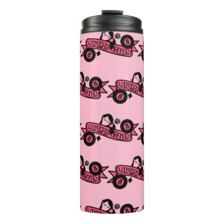Lucky Girl 8 Ball Fortune Thermal Tumbler