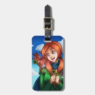 Lucky Girl Luggage Tag