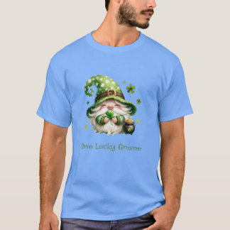 Lucky Gnome – St. Patrick’s Day Gnome Shamrocks T-Shirt