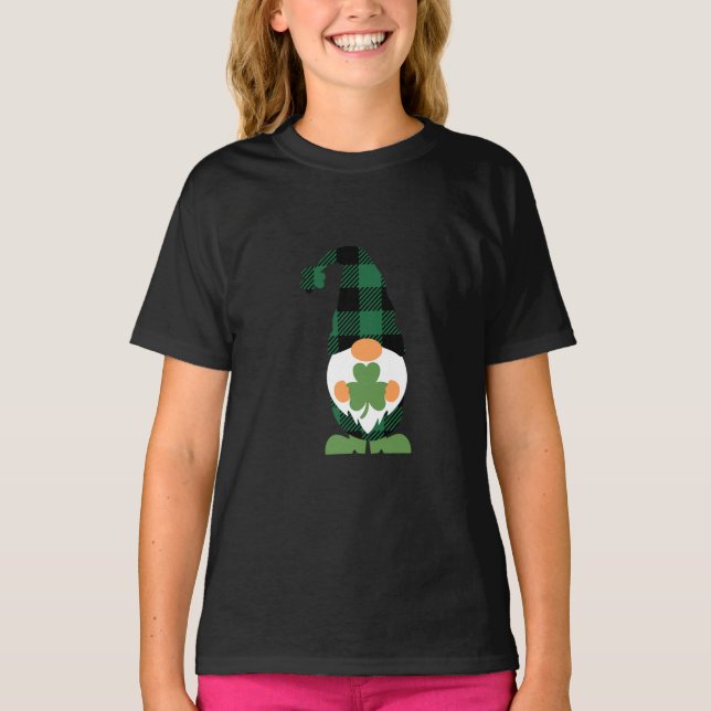 Lucky Gnome St. Patrick’s Day T-Shirt (Front)