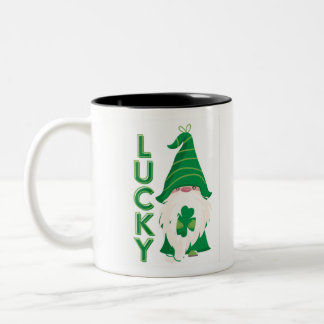 Lucky Gnome Two-Tone Coffee Mug