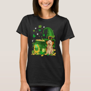 Lucky Gnome U2013 Gnome Hug Poodle Dog St Patricks T-Shirt