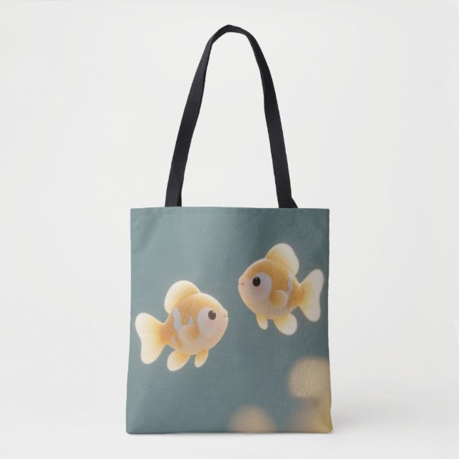 Lucky Goldfish Tote Bag (Front)