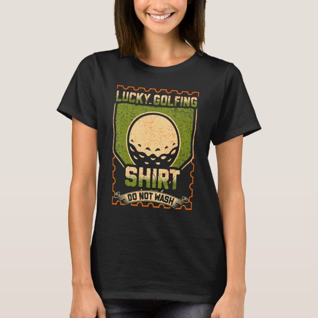 Lucky Golfing 2 T-Shirt (Front)