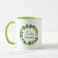 Lucky Grandpa Personalised Gift Mug