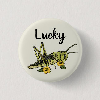Lucky Grasshopper Pin