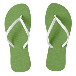 Lucky Green Icons Pattern Jandals