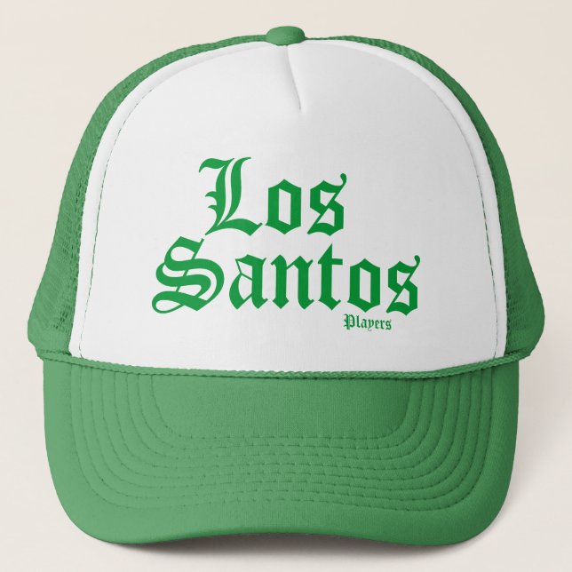 Lucky Green Los Santos Trucker Hat (Front)