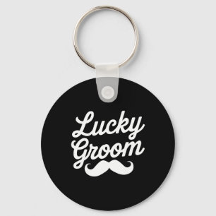 Lucky Groom St. Patrick's Day For Couple Husband Key Ring