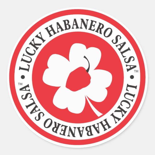 Lucky Habanero Stickers (Front)