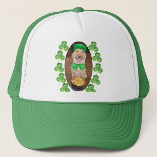 Lucky Happy Lab Trucker Hat