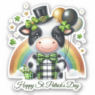Lucky Happy St. Patrick’s Day Sticker