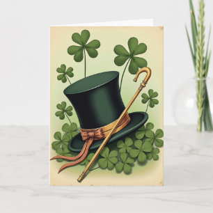 Lucky Hat St Patricks Day Card