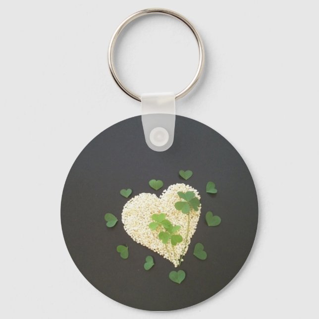 Lucky Hearts Keychain (Front)