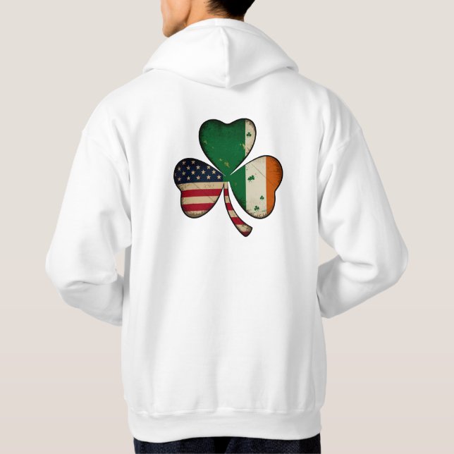 "Lucky Heritage" 🍀🇺🇸🇮🇪 Hoodie (Back)