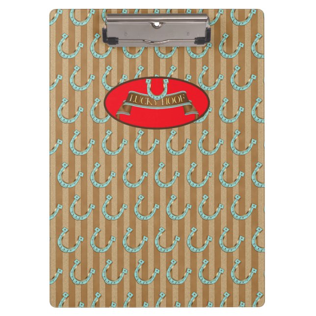 Lucky Hoof - Clipboard (Front)