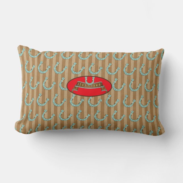 Lucky Hoof - Pillow (Front)