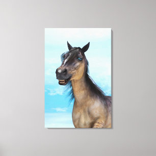 Lucky Horse Canvas Print