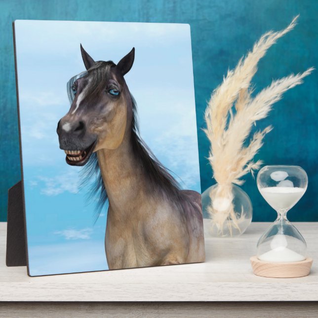 Lucky Horse Plaque (Side)