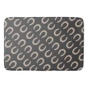 Lucky Horse Shoe Bath Mat