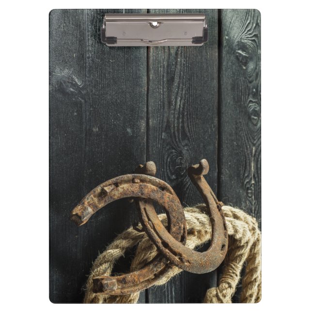 Lucky horseshoe clipboard (Front)